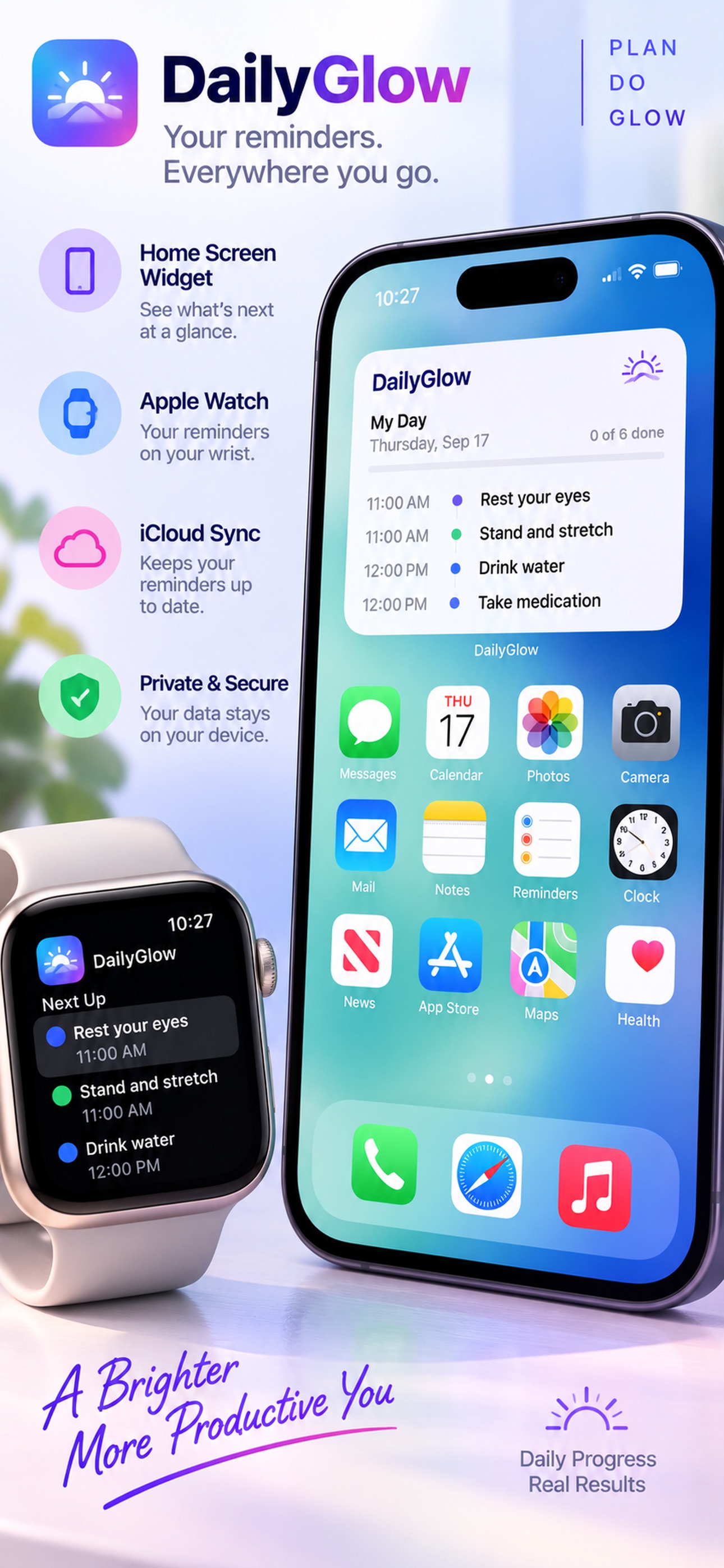 Screenshot 5 of Daily Glow Reminders