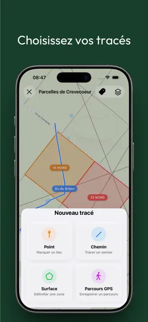 Sylvie - GPS Forestier screenshot 4