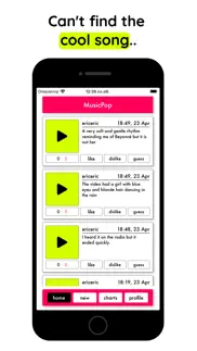 musicpop - find your song iPhone Captures Décran 1