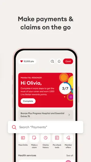 My Medibank screenshot 3