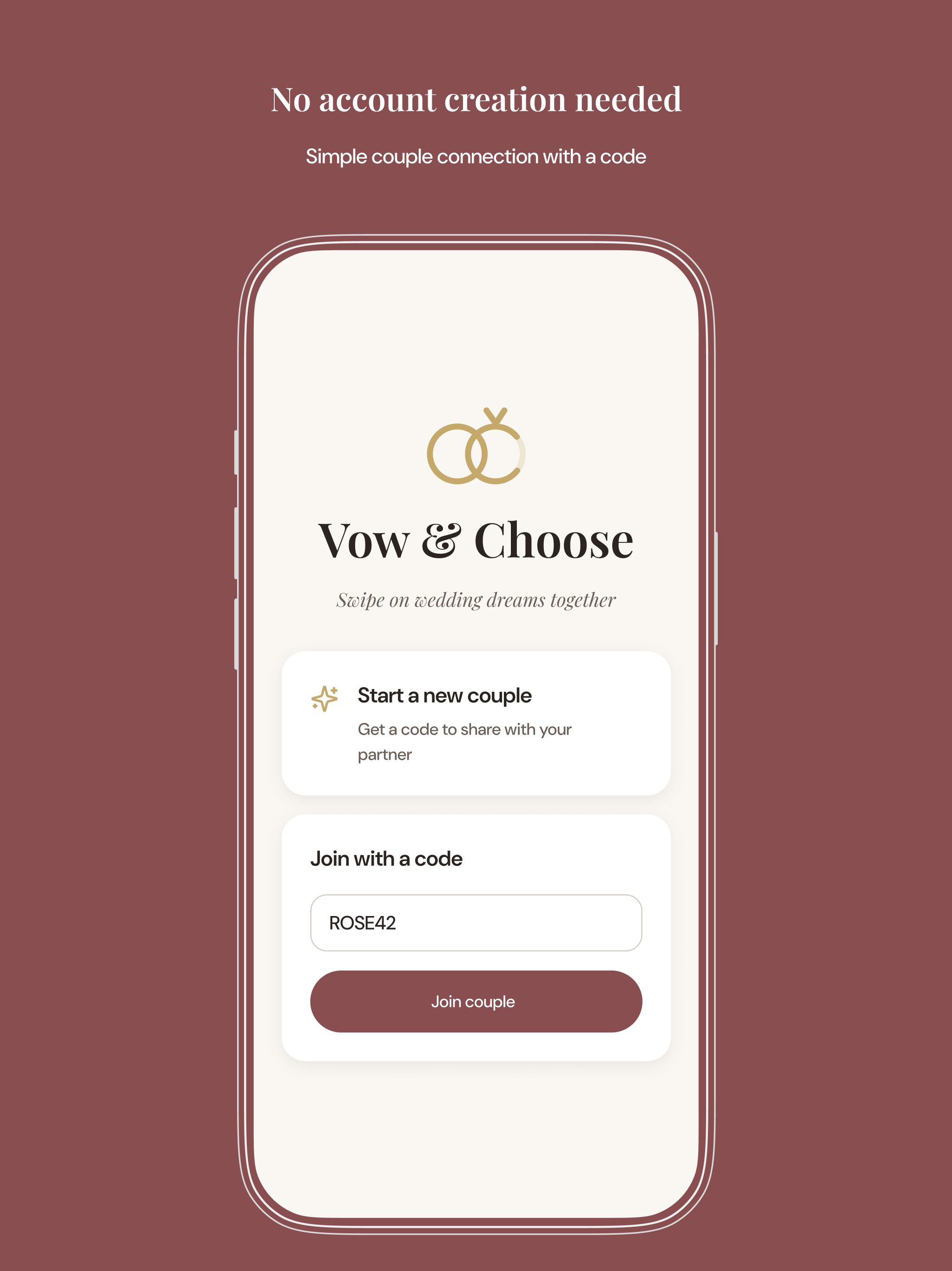 Vow & Choose: Wedding App screenshot 10