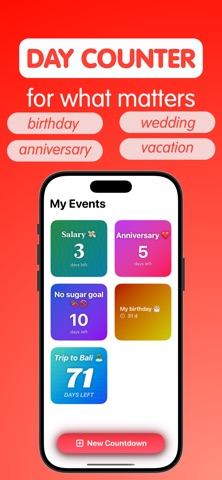 Countdown: Awaitly Screenshot 2 of 4