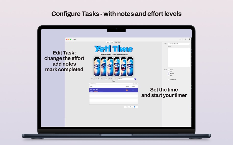 #3. Yeti Time (macOS) 由: GittieLabs