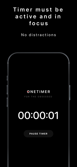 OneTimer - Focus App Screenshot 2 of 5