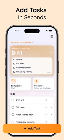 To-Do List Wallpaper: Daylist Screenshot 5 of 5