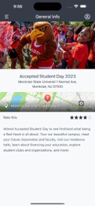 Montclair State University screenshot #1 for iPhone