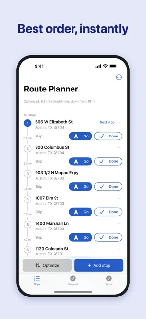 Route Planner for Deliveries screenshot 3