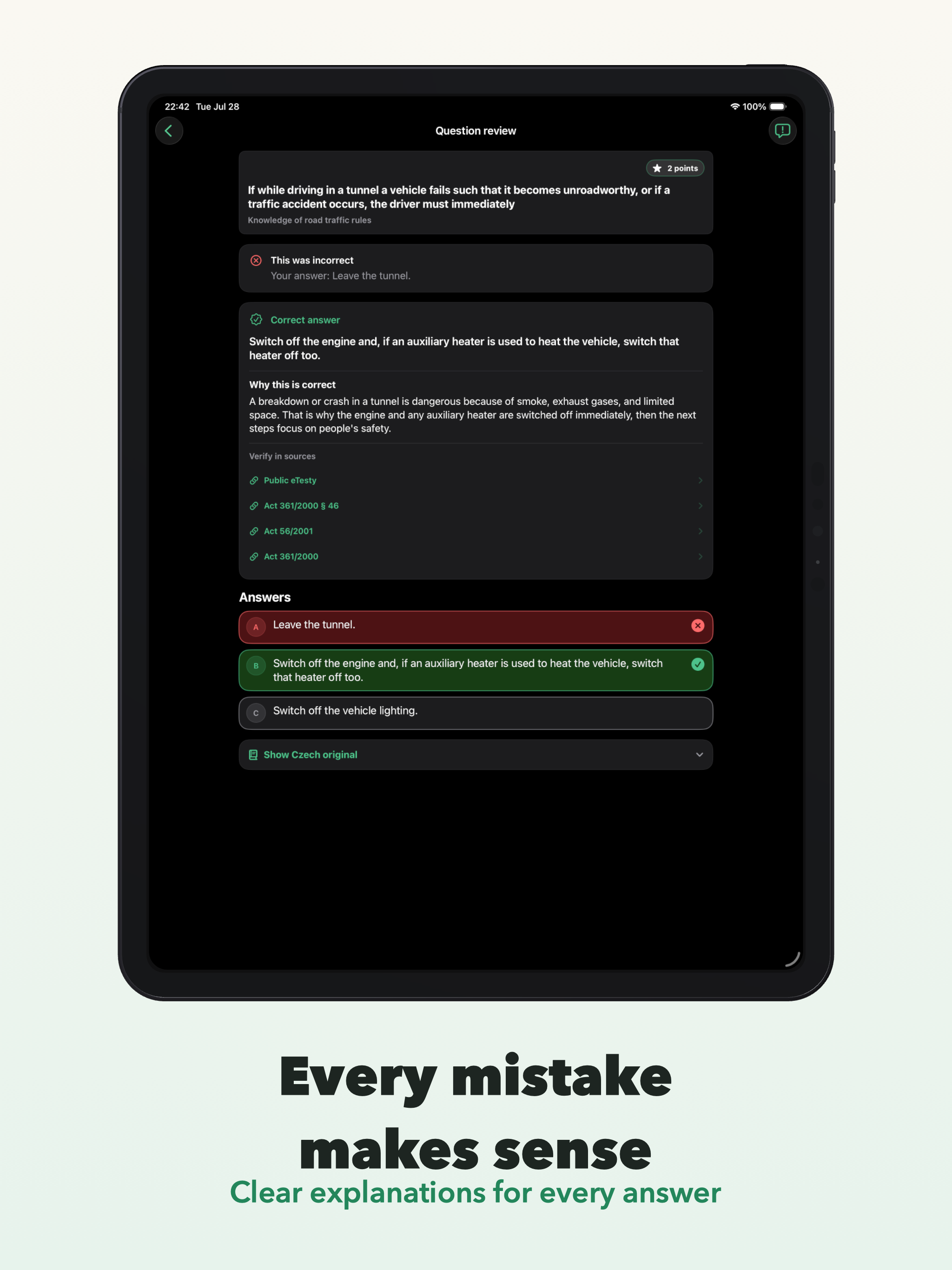 Czech Driving Test 2026 screenshot 12