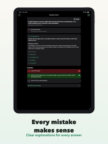 Czech Driving Test 2026 iPad screenshot
