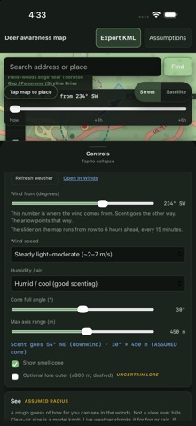 Deer Awareness app screenshot 2