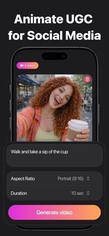 图像转视频 AI: PicVid screenshot