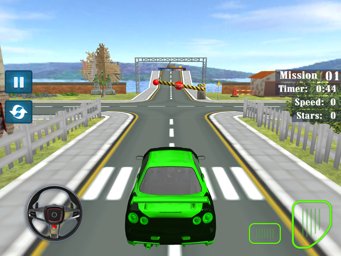 Real Impossible Sky Tracks Car