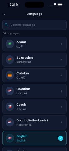 Pteri Wallet iPhone screenshot