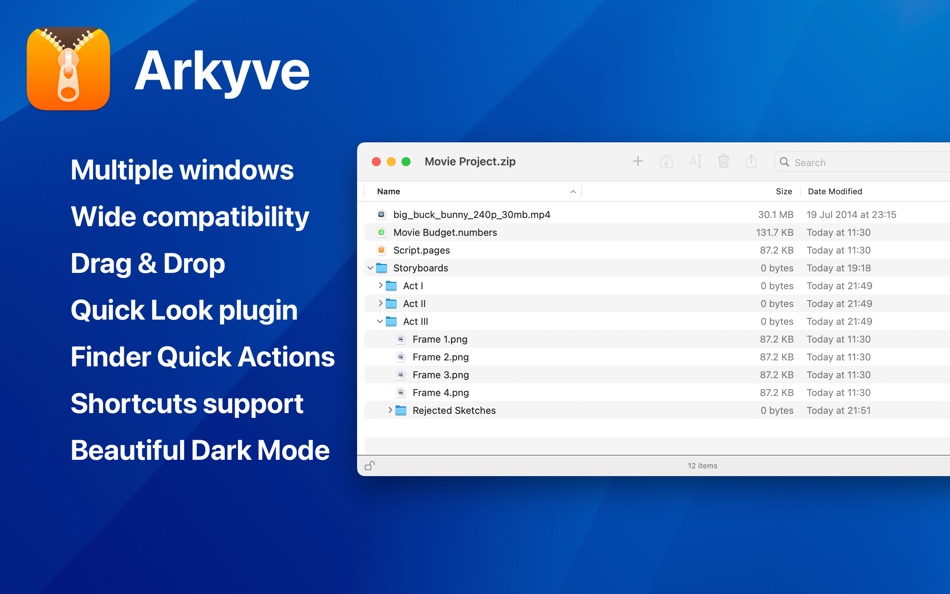 #1. Arkyve (macOS) 게시자: Chris Jones