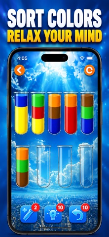 Color Sort Challenge 3D Screenshot 1 of 6