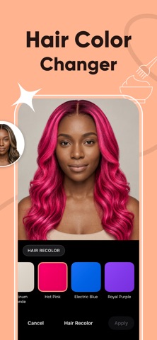 Nora - Hairstyle Try-On Screenshot 2 of 4