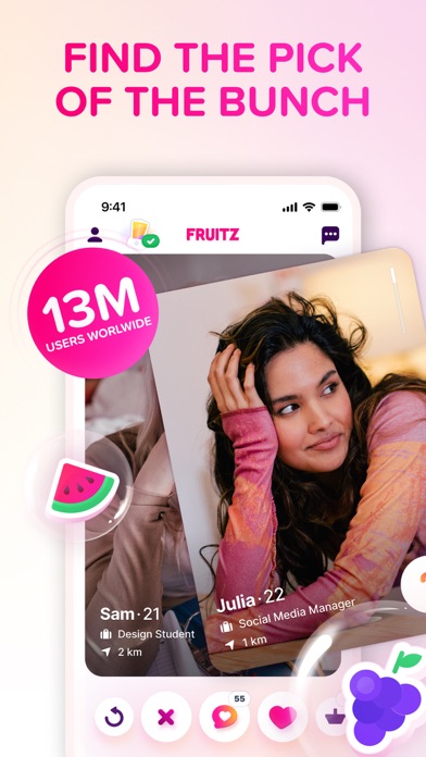Fruitz: Chat, Meet & Dating screenshot 1