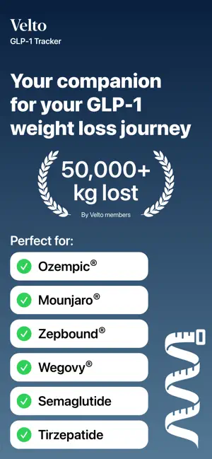 Velto GLP-1 Tracker screenshot 1