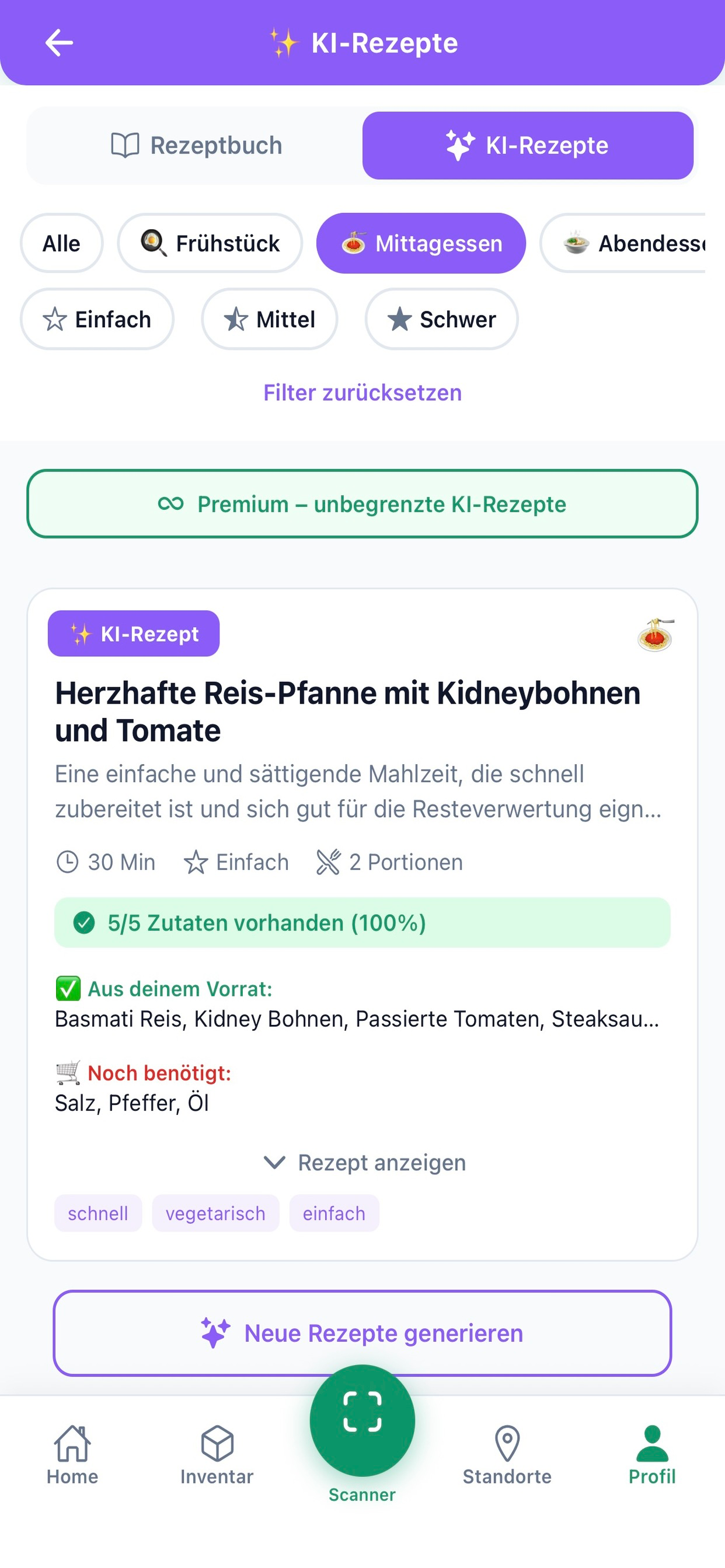 VorratsApp