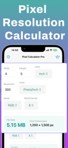 Pixel Calculator Pro screenshot