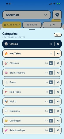 Spectrum: Mind Reading Game Screenshot 6 of 8