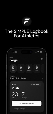 Forge - Minimal Training Log Screenshot 1 of 9