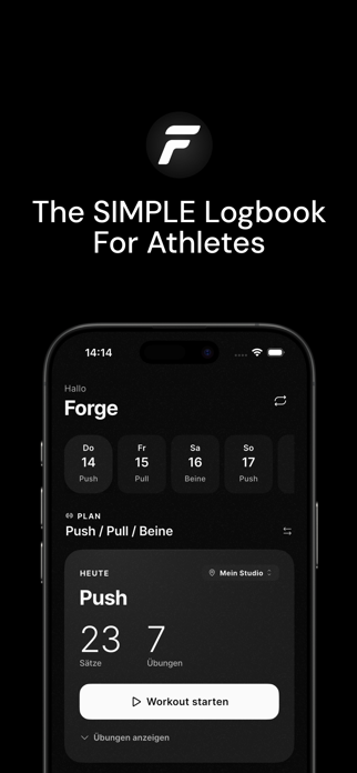 Forge - Minimal Training Log Screenshot 1 of 9