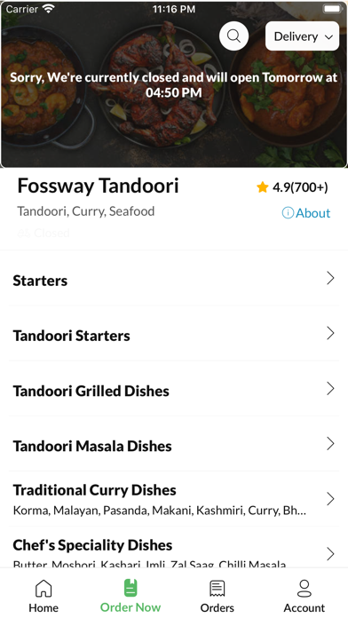 Screenshot #2 pour Fossway Tandoori