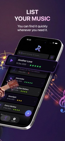 Reperto - Music Practice Log iPhone screenshot