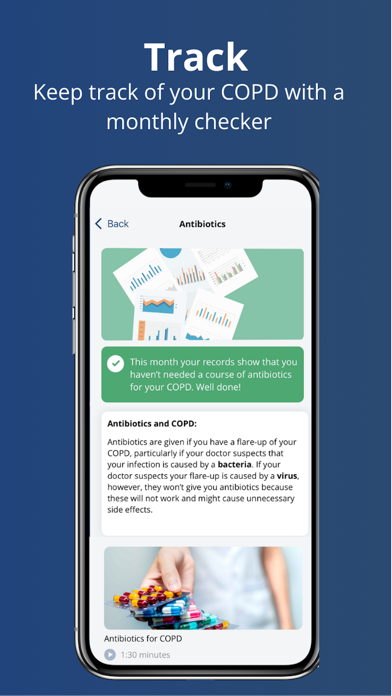 NHS Wales COPDhub Screenshot
