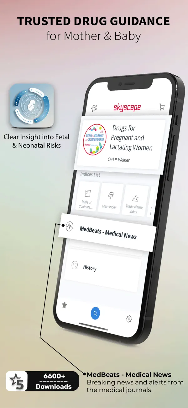 Screenshot #2 pour Drugs Pregnant Lactating Women