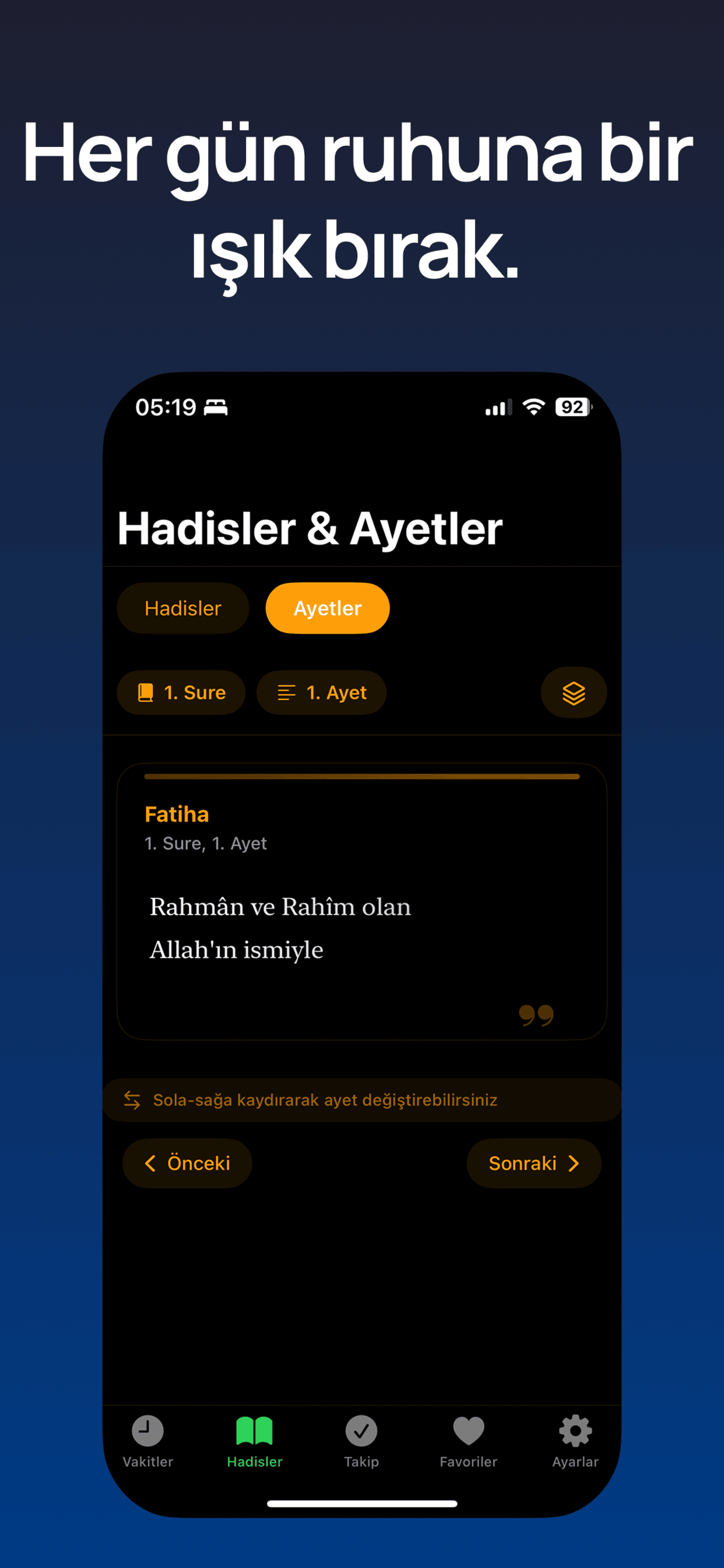 EzanVakti: Namaz ve Hadis