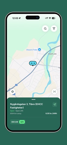 EBB Charge iPhone screenshot