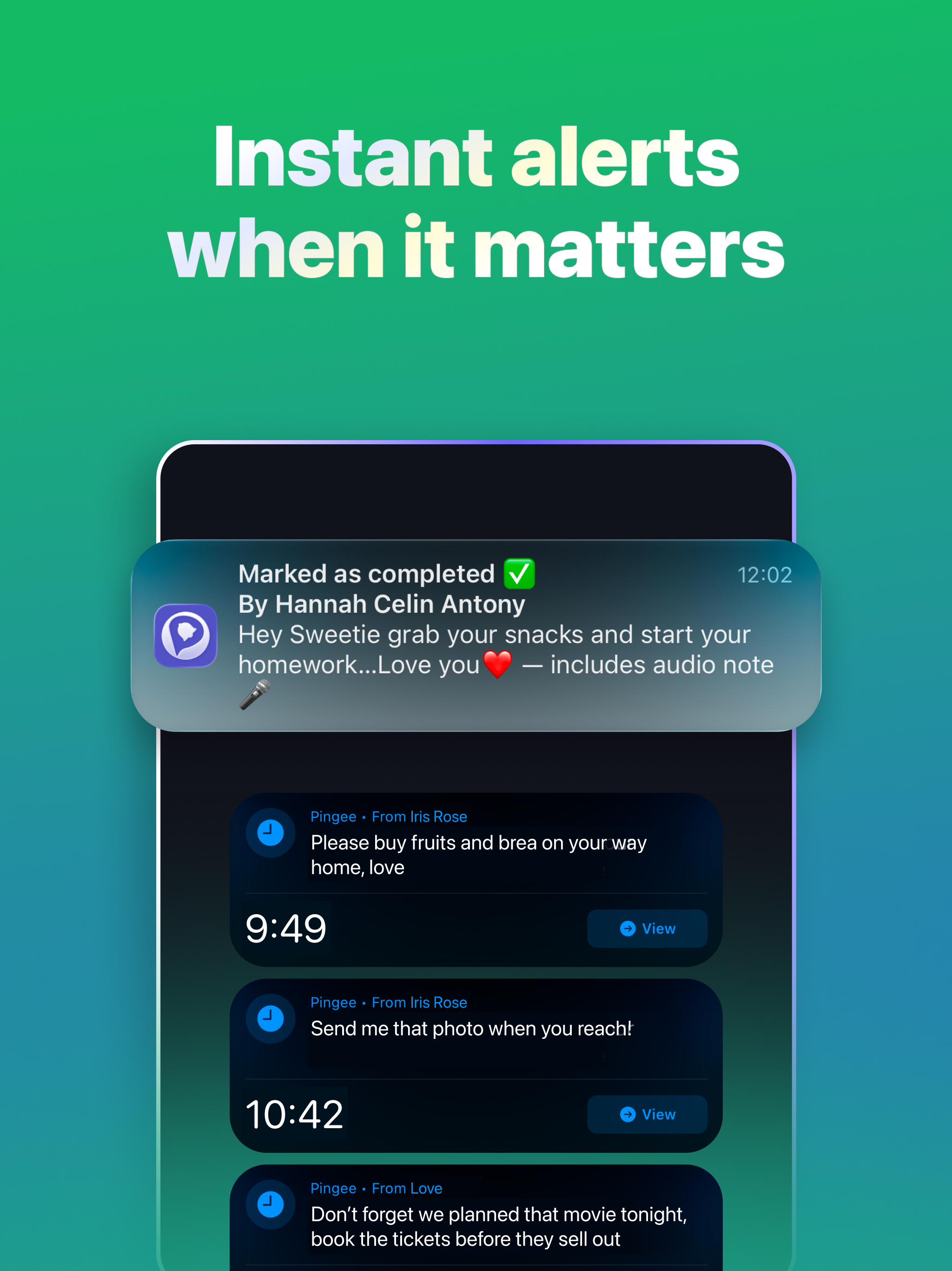 Pingee: Reminders for Anyone screenshot 12