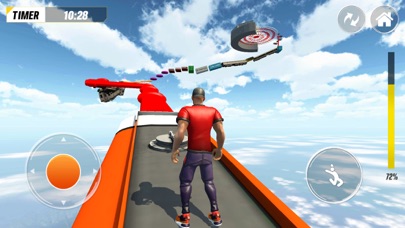 Climb Only Up Sky Parkour Game Screenshot