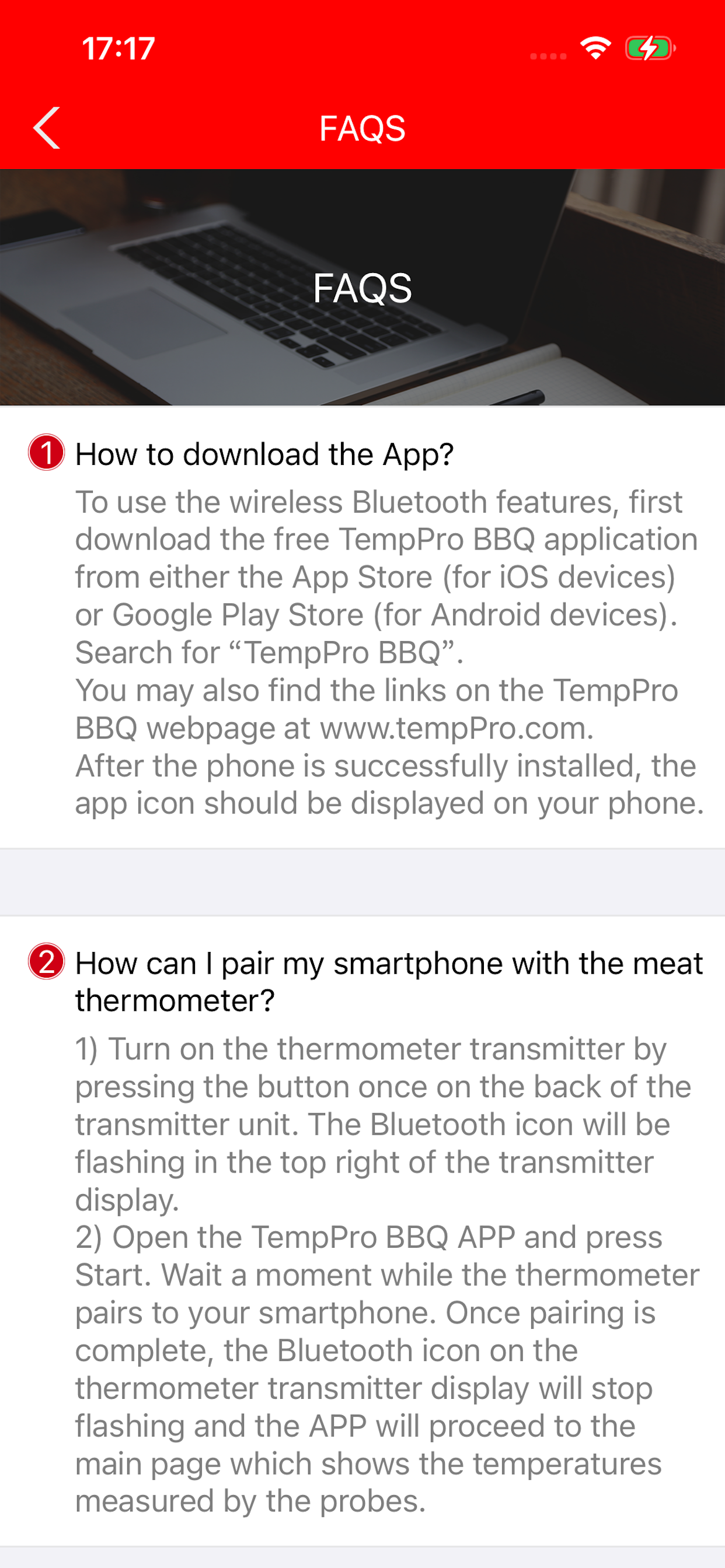 TempPro BBQ screenshot 5