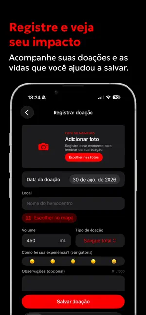 HemoApp: Blood Donation App screenshot 3
