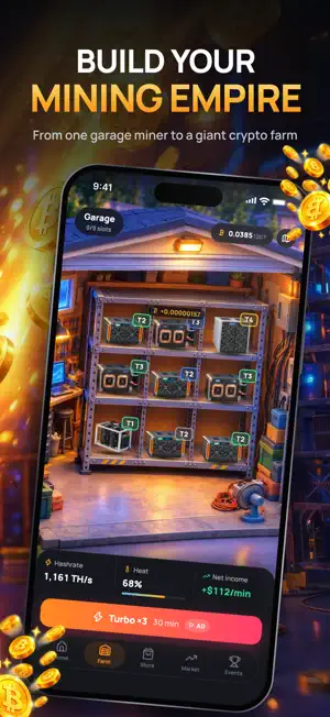 Mining Fever: Crypto Tycoon screenshot 2