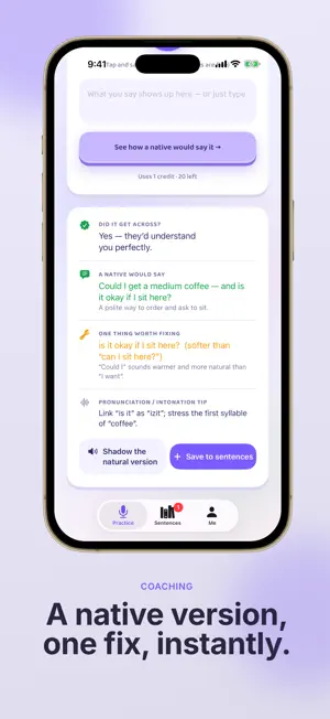 Aloud: English Speaking Coach screenshot 2