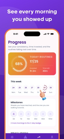 Morning Routine Planner: B'HER Screenshot 4 of 5