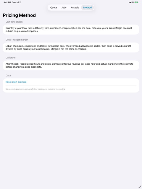 WashMargin screenshot 4