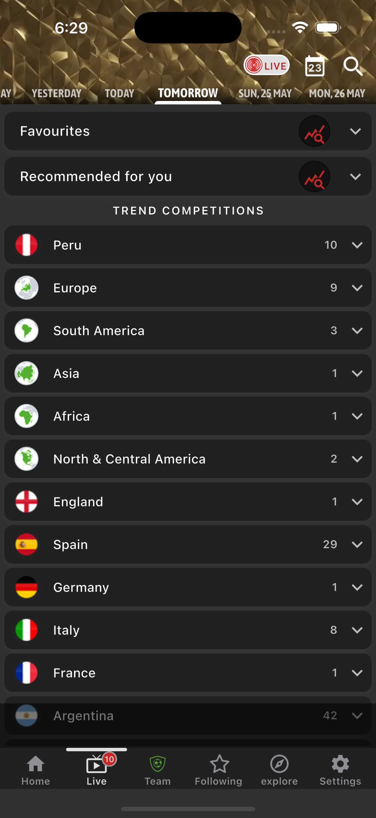 USA 2026 | Soccer Live Scores