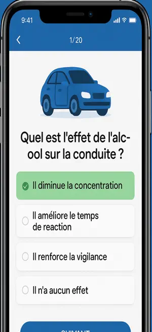 Quiz SAAQ : Knowledge Test screenshot 3