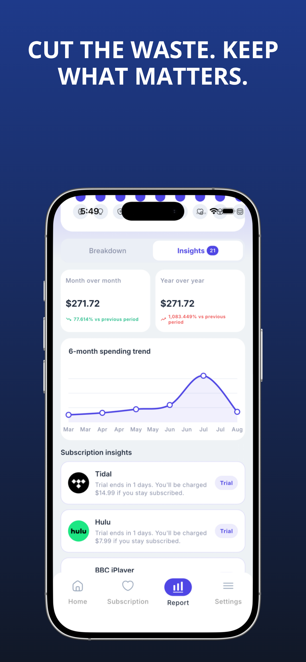 gSub: Subscription Tracker screenshot 8