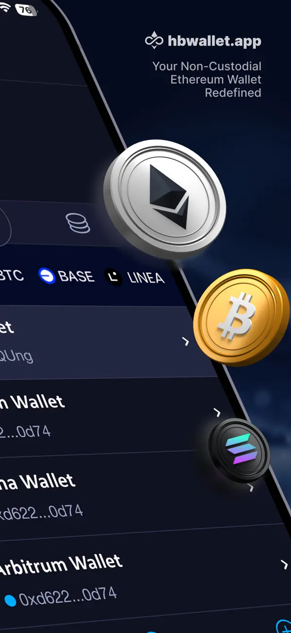 Screenshot #2 pour Ethereum Wallet - HB Wallet