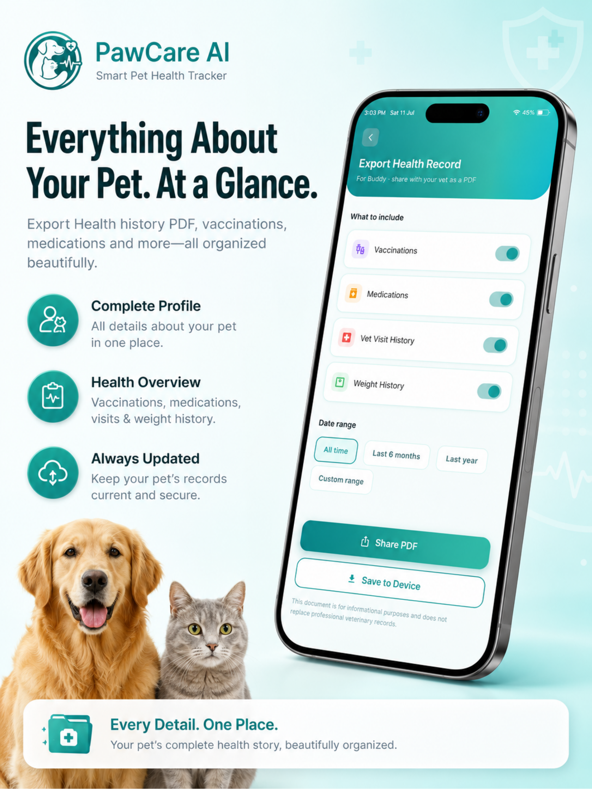 PawCare AI: Pet Health Tracker screenshot 10
