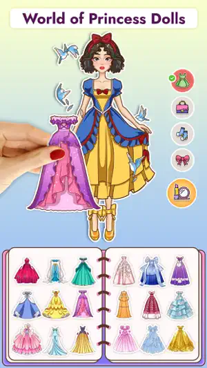 DIY Paper Doll: Dress Up Dolls screenshot 2