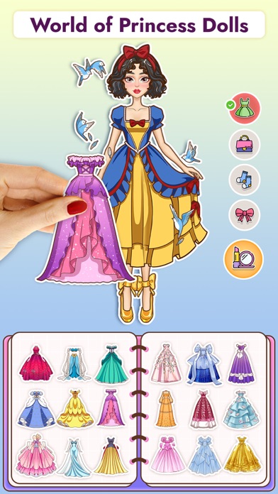 DIY Paper Doll: Dress Up Dolls Screenshot