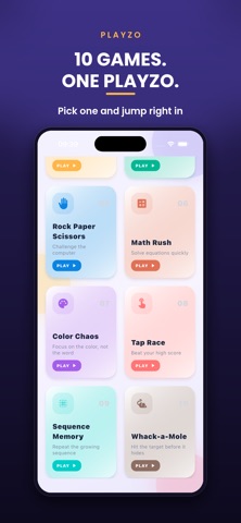 Playzo: Offline Mini Games screenshot