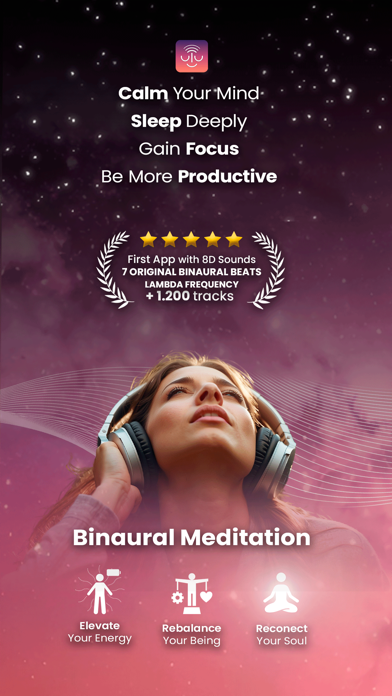 Binaural Beats  8D Meditation Screenshot